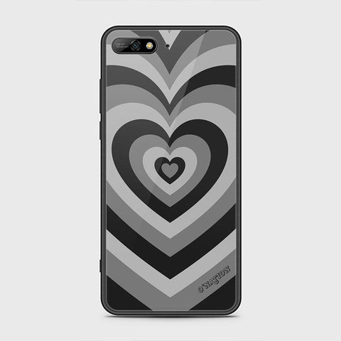 Huawei Y6 Prime 2018 Cover - O'Nation Heartbeat Series - HQ Ultra Shine Premium Infinity Glass Soft Silicon Borders Case