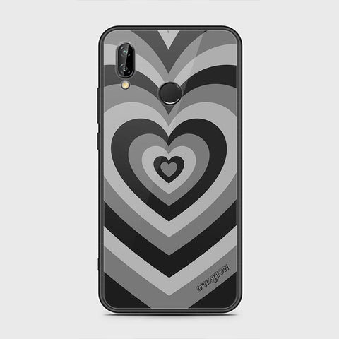 Huawei P20 Lite Cover - O'Nation Heartbeat Series - HQ Ultra Shine Premium Infinity Glass Soft Silicon Borders Case