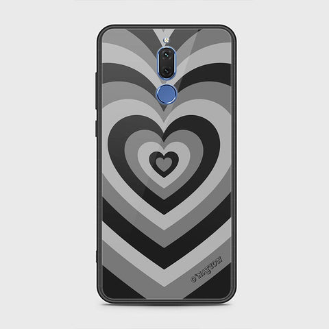 Huawei Mate 10 Lite Cover - O'Nation Heartbeat Series - HQ Ultra Shine Premium Infinity Glass Soft Silicon Borders Case