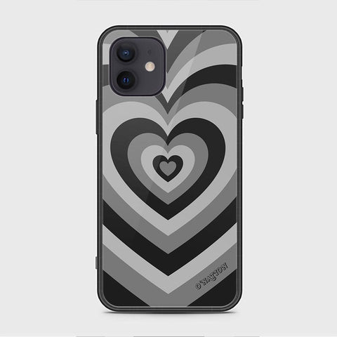 iPhone 12 Pro Cover - O'Nation Heartbeat Series - HQ Ultra Shine Premium Infinity Glass Soft Silicon Borders Case