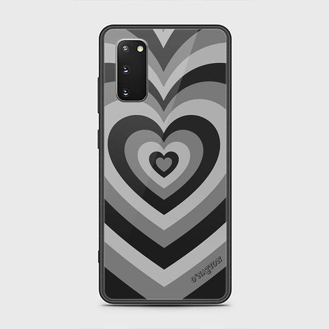 Samsung Galaxy S20 Cover - O'Nation Heartbeat Series - HQ Ultra Shine Premium Infinity Glass Soft Silicon Borders Case