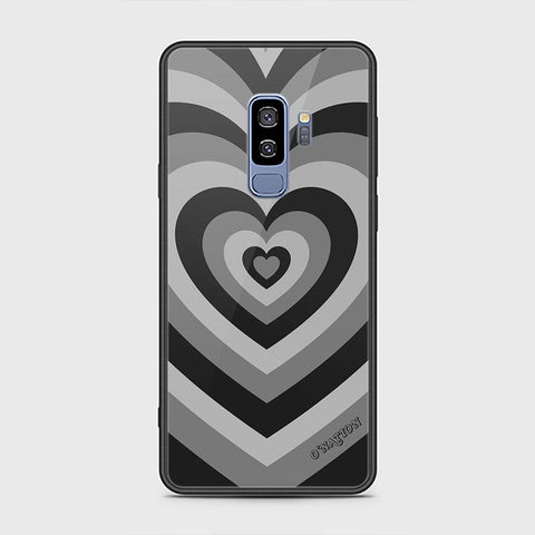 Samsung Galaxy S9 Plus Cover - O'Nation Heartbeat Series - HQ Ultra Shine Premium Infinity Glass Soft Silicon Borders Case