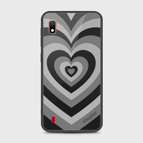 Samsung Galaxy A10 Cover - O'Nation Heartbeat Series - HQ Ultra Shine Premium Infinity Glass Soft Silicon Borders Case