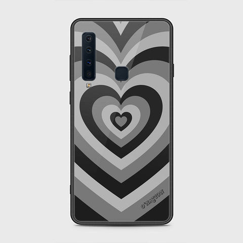 Samsung Galaxy A9 2018 Cover - O'Nation Heartbeat Series - HQ Ultra Shine Premium Infinity Glass Soft Silicon Borders Case