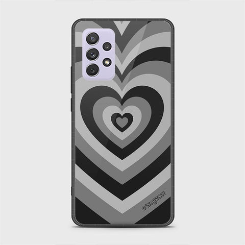 Samsung Galaxy A72 Cover - O'Nation Heartbeat Series - HQ Ultra Shine Premium Infinity Glass Soft Silicon Borders Case