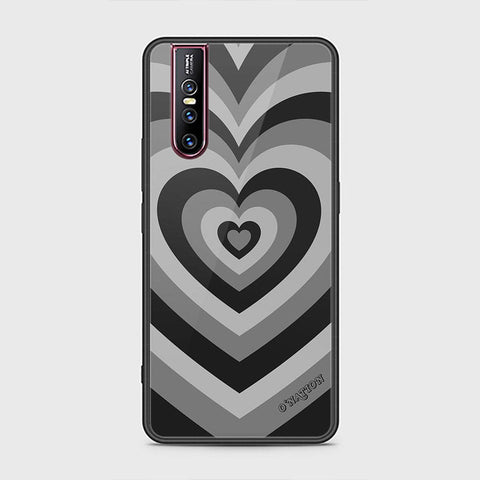 Vivo V15 Pro Cover - O'Nation Heartbeat Series - HQ Ultra Shine Premium Infinity Glass Soft Silicon Borders Case