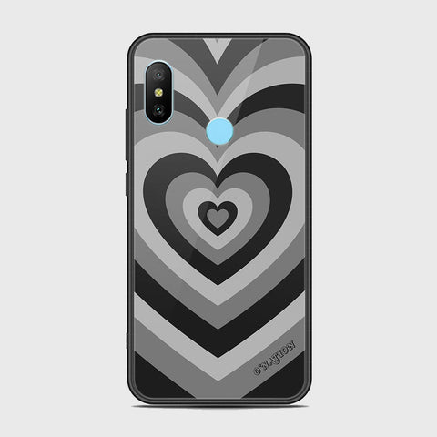 Xiaomi Redmi Note 6 Pro Cover - O'Nation Heartbeat Series - HQ Ultra Shine Premium Infinity Glass Soft Silicon Borders Case