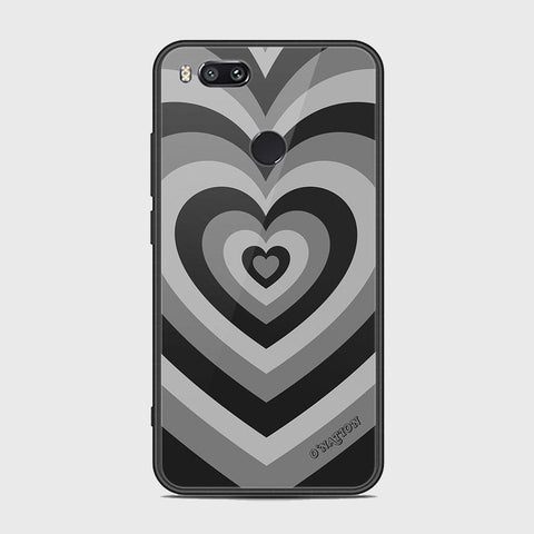 Xiaomi Mi A1 Cover - O'Nation Heartbeat Series - HQ Ultra Shine Premium Infinity Glass Soft Silicon Borders Case