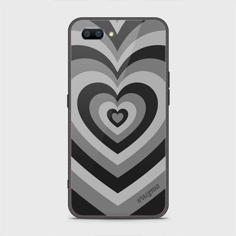 Realme C1 Cover - O'Nation Heartbeat Series - HQ Ultra Shine Premium Infinity Glass Soft Silicon Borders Case