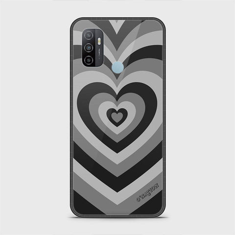 Oppo A53s Cover - O'Nation Heartbeat Series - HQ Ultra Shine Premium Infinity Glass Soft Silicon Borders Case