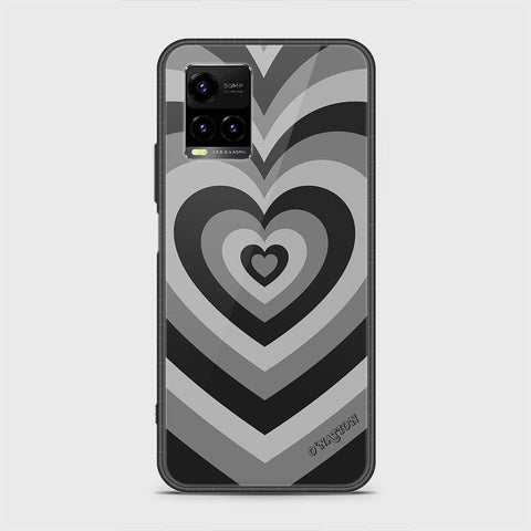 Vivo Y33s Cover - O'Nation Heartbeat Series - HQ Ultra Shine Premium Infinity Glass Soft Silicon Borders Case