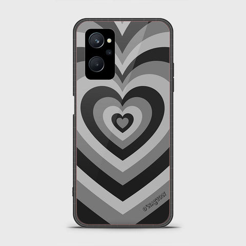 Realme 9i Cover - O'Nation Heartbeat Series - HQ Ultra Shine Premium Infinity Glass Soft Silicon Borders Case