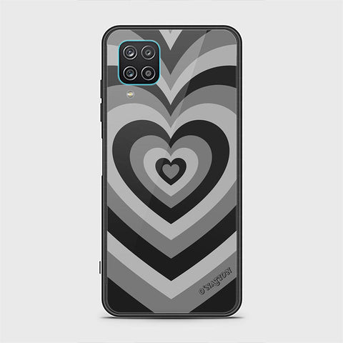 Samsung Galaxy A12 Nacho Cover - O'Nation Heartbeat Series - HQ Ultra Shine Premium Infinity Glass Soft Silicon Borders Case