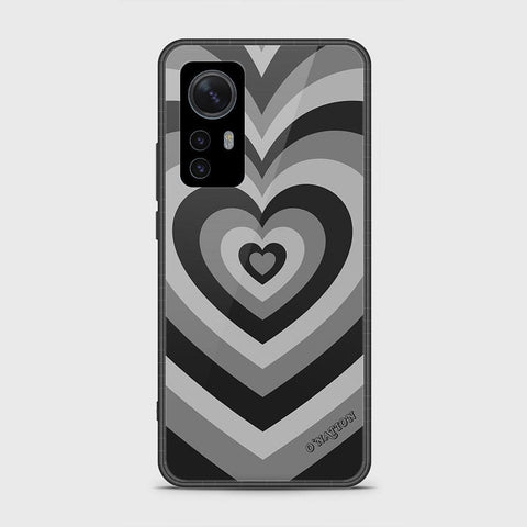 Xiaomi 12 Pro Cover - O'Nation Heartbeat Series - HQ Ultra Shine Premium Infinity Glass Soft Silicon Borders Case