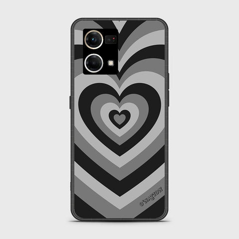 Oppo Reno 8 4G Cover - O'Nation Heartbeat Series - HQ Ultra Shine Premium Infinity Glass Soft Silicon Borders Case