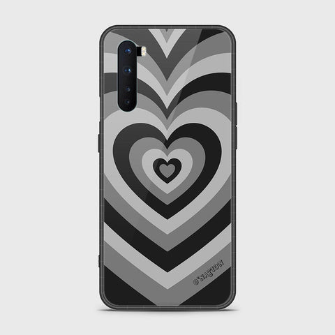 OnePlus Nord Cover - O'Nation Heartbeat Series - HQ Ultra Shine Premium Infinity Glass Soft Silicon Borders Case