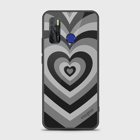 Tecno Camon 15 Cover - O'Nation Heartbeat Series - HQ Ultra Shine Premium Infinity Glass Soft Silicon Borders Case