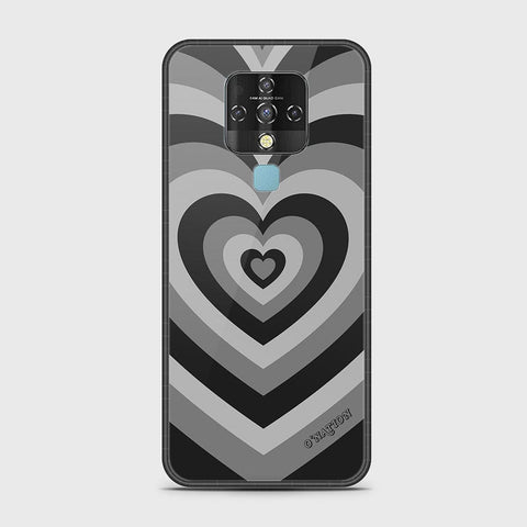 Tecno Camon 16 Cover - O'Nation Heartbeat Series - HQ Ultra Shine Premium Infinity Glass Soft Silicon Borders Case