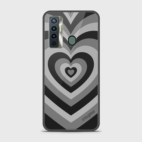 Tecno Camon 17 Cover - O'Nation Heartbeat Series - HQ Ultra Shine Premium Infinity Glass Soft Silicon Borders Case