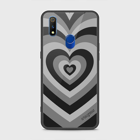 Realme 3 Pro Cover - O'Nation Heartbeat Series - HQ Ultra Shine Premium Infinity Glass Soft Silicon Borders Case