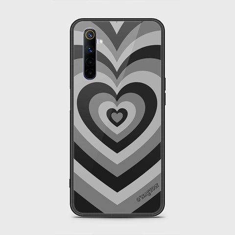Realme 6 Cover - O'Nation Heartbeat Series - HQ Ultra Shine Premium Infinity Glass Soft Silicon Borders Case