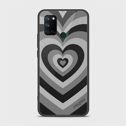 Realme C17 Cover - O'Nation Heartbeat Series - HQ Ultra Shine Premium Infinity Glass Soft Silicon Borders Case