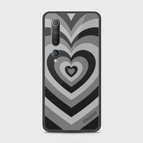 Xiaomi Mi 10 Cover - O'Nation Heartbeat Series - HQ Ultra Shine Premium Infinity Glass Soft Silicon Borders Case