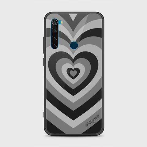 Xiaomi Redmi Note 8 Cover - O'Nation Heartbeat Series - HQ Ultra Shine Premium Infinity Glass Soft Silicon Borders Case