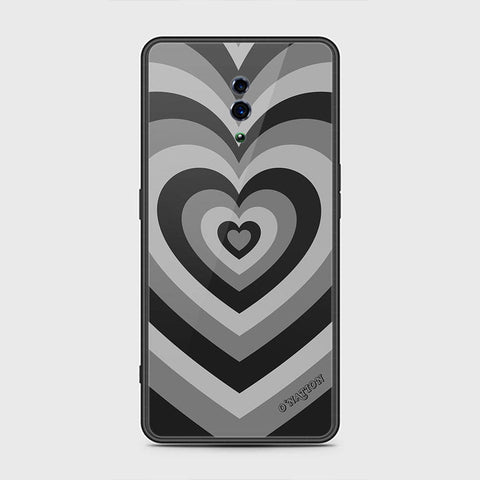 Oppo Reno Cover - O'Nation Heartbeat Series - HQ Ultra Shine Premium Infinity Glass Soft Silicon Borders Case