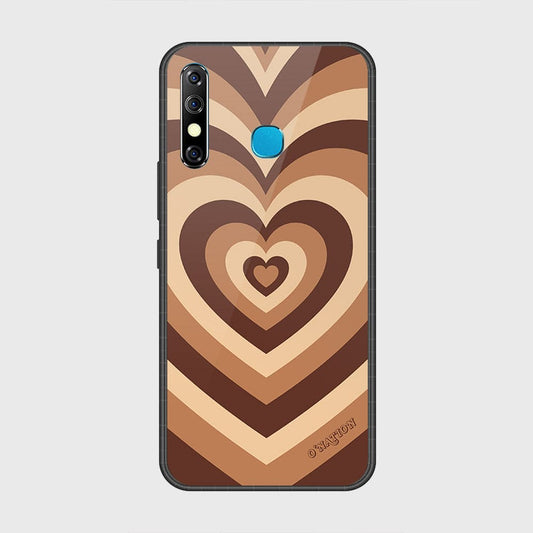 Tecno Spark 4 Cover- O'Nation Heartbeat Series - HQ Ultra Shine Premium Infinity Glass Soft Silicon Borders Case