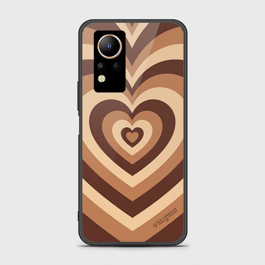 Infinix Note 12 Cover- O'Nation Heartbeat Series - HQ Ultra Shine Premium Infinity Glass Soft Silicon Borders Case