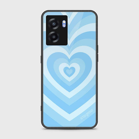 Oppo A77 5G Cover- O'Nation Heartbeat Series - HQ Ultra Shine Premium Infinity Glass Soft Silicon Borders Case