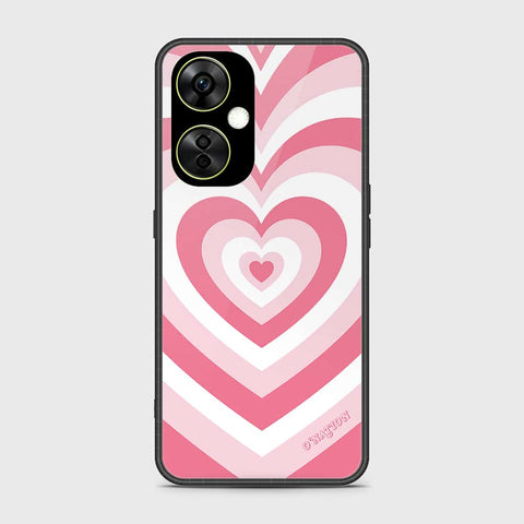 OnePlus Nord CE 3 Lite Cover- O'Nation Heartbeat Series - HQ Ultra Shine Premium Infinity Glass Soft Silicon Borders Case