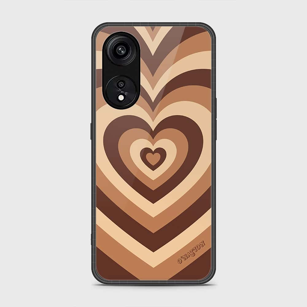 Oppo Reno 8T 5G  Cover- O'Nation Heartbeat Series - HQ Ultra Shine Premium Infinity Glass Soft Silicon Borders Case