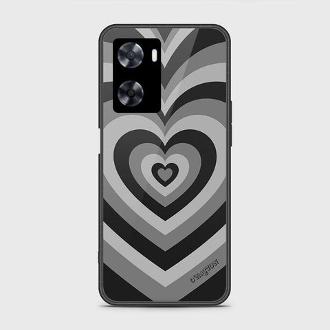Oppo A57s Cover - O'Nation Heartbeat Series - HQ Ultra Shine Premium Infinity Glass Soft Silicon Borders Case