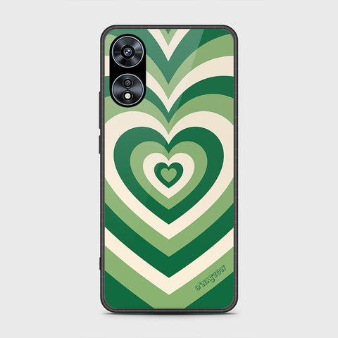 Oppo A78 4G Cover- O'Nation Heartbeat Series - HQ Ultra Shine Premium Infinity Glass Soft Silicon Borders Case