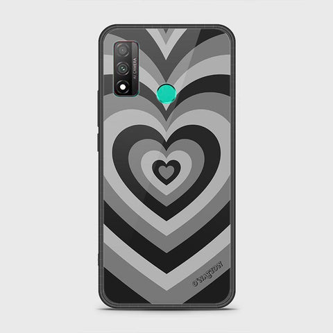 Huawei P smart 2020 Cover - O'Nation Heartbeat Series - HQ Ultra Shine Premium Infinity Glass Soft Silicon Borders Case