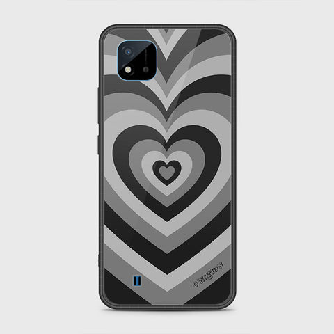 Realme Narzo 50i Cover- O'Nation Heartbeat Series - HQ Ultra Shine Premium Infinity Glass Soft Silicon Borders Case