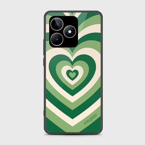 Realme C53 Cover- O'Nation Heartbeat Series - HQ Ultra Shine Premium Infinity Glass Soft Silicon Borders Case