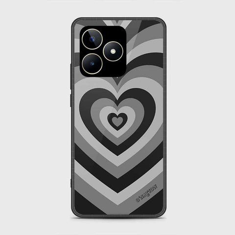 Realme C53 Cover- O'Nation Heartbeat Series - HQ Ultra Shine Premium Infinity Glass Soft Silicon Borders Case