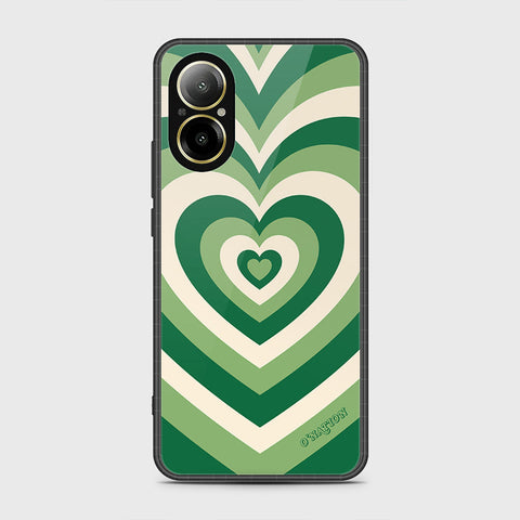 Realme C67 4G Cover- O'Nation Heartbeat Series - HQ Ultra Shine Premium Infinity Glass Soft Silicon Borders Case