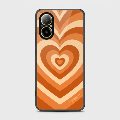 Realme C67 4G Cover- O'Nation Heartbeat Series - HQ Ultra Shine Premium Infinity Glass Soft Silicon Borders Case