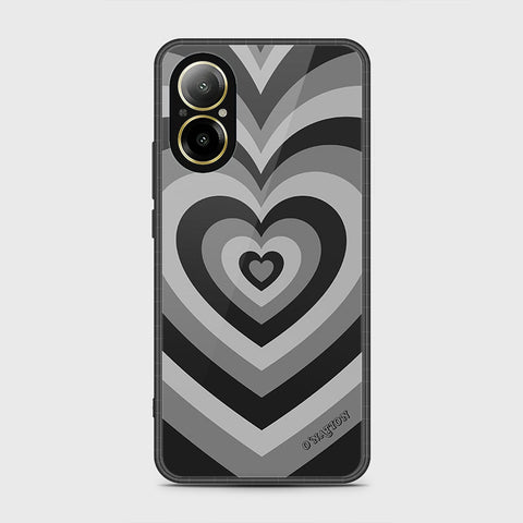 Realme C67 4G Cover- O'Nation Heartbeat Series - HQ Ultra Shine Premium Infinity Glass Soft Silicon Borders Case