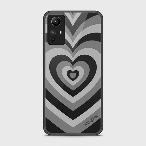 Xiaomi Redmi Note 12S Cover- O'Nation Heartbeat Series - HQ Ultra Shine Premium Infinity Glass Soft Silicon Borders Case
