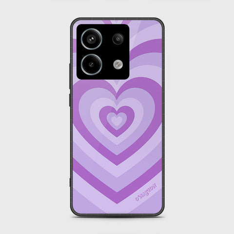 Xiaomi Redmi Note 13 Cover- O'Nation Heartbeat Series - HQ Ultra Shine Premium Infinity Glass Soft Silicon Borders Case