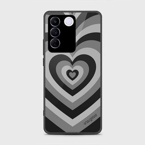 Vivo S16e Cover- O'Nation Heartbeat Series - HQ Ultra Shine Premium Infinity Glass Soft Silicon Borders Case