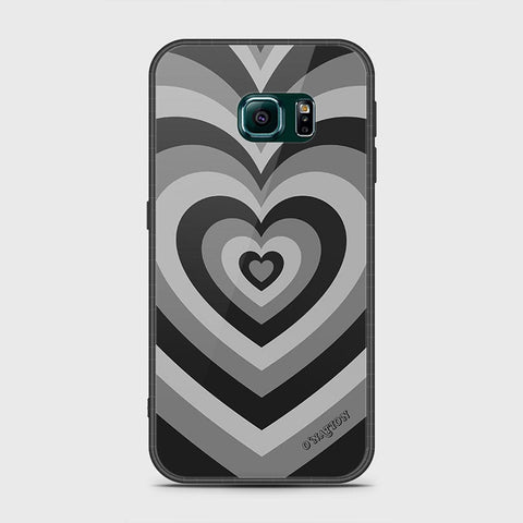 Samsung Galaxy S6 Edge Cover- O'Nation Heartbeat Series - HQ Ultra Shine Premium Infinity Glass Soft Silicon Borders Case