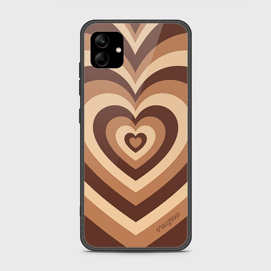 Samsung Galaxy A04 Cover- O'Nation Heartbeat Series - HQ Ultra Shine Premium Infinity Glass Soft Silicon Borders Case