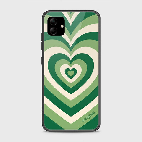 Samsung Galaxy A04e Cover - O'Nation Heartbeat Series - HQ Ultra Shine Premium Infinity Glass Soft Silicon Borders Case