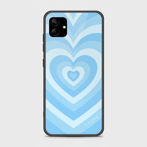 Samsung Galaxy A04e Cover - O'Nation Heartbeat Series - HQ Ultra Shine Premium Infinity Glass Soft Silicon Borders Case